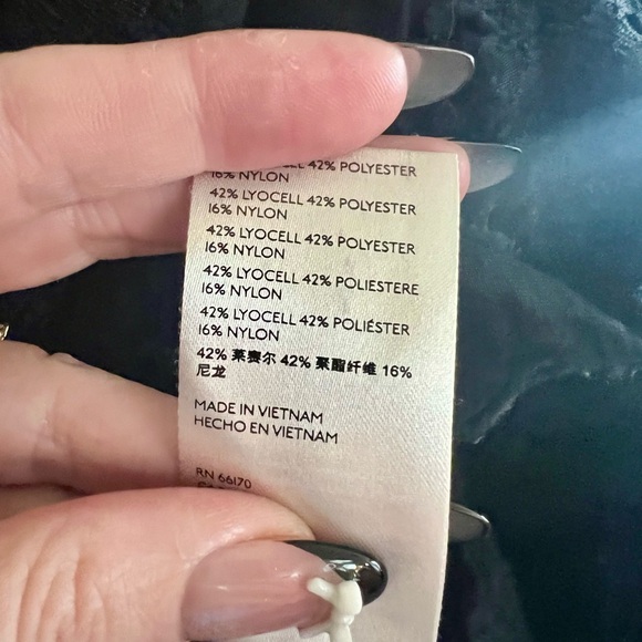 Free People Black Textured Blouse - Picture 8 of 8